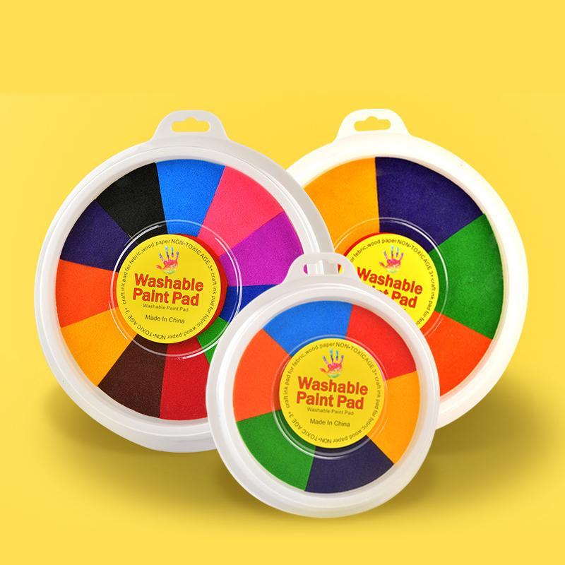 Toystar Finger Stamp Painting Set | Stimulates creativity and fun - Ink painting cushion for children - Stimuleert creativ...