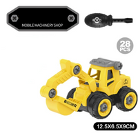 Thumbnail for Toystar BuildMaster | Stimulate your child's creativity - construction playset with excavator, tractor and more - stimulee...