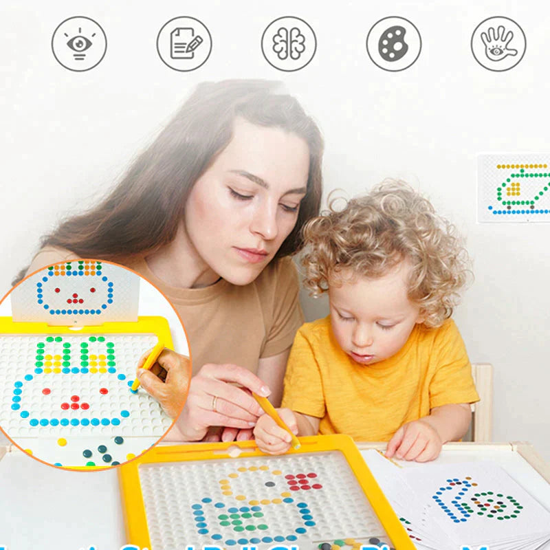 MagPad | Magnetic drawing board - Stimulates creativity and fine motor skills