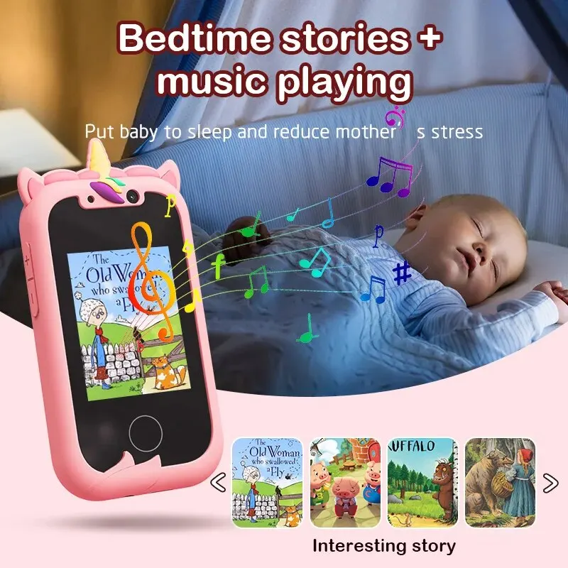 Toystar KidSnap | Smart Play Phone with Camera and MP3 - Learning Phone for Children - Slimme Speeltelefoon met Camera en ...