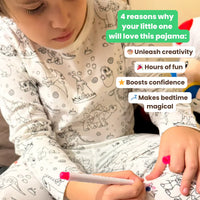 Thumbnail for Toystar DinoDreams | Color and play - DIY pajama set with dino print - Kleuren en spelen - DIY pyjamaset met dino-print (4)
