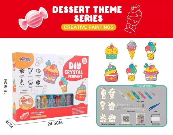 Toystar SparkleCharm | Magical creativity for little artists - DIY crystal pendant craft kit - Magische creativiteit voor ...