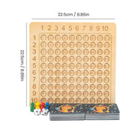 Thumbnail for EcoToys Calcublox | Wooden Educational Math Game - Learn to count quickly & easily