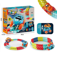Thumbnail for Toystar Real Changeable Track with LED Lights | Splashing Action - Race Track for Children - Spetterende Actie - Racebaan ...