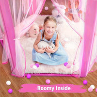Thumbnail for Toystar DreamDome | Enchanting fun - Pink princess tent for magical adventures - Betoverend speelplezier - Roze prinsessen...