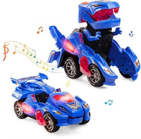 Thumbnail for Transforming Dinosaur Toy Car | Best Automatic Transformer Toy Car - Encourages Creative Play