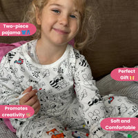Thumbnail for Toystar ForestFriends | Color and discover - DIY pajama set with forest animals - Kleuren en ontdekken - DIY pyjamaset met...
