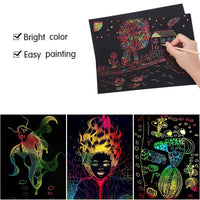 Thumbnail for Toystar ColorMagic | Discover the magic of colors - Rainbow scratch paper set - Ontdek de magie van kleuren - Regenboog kr...