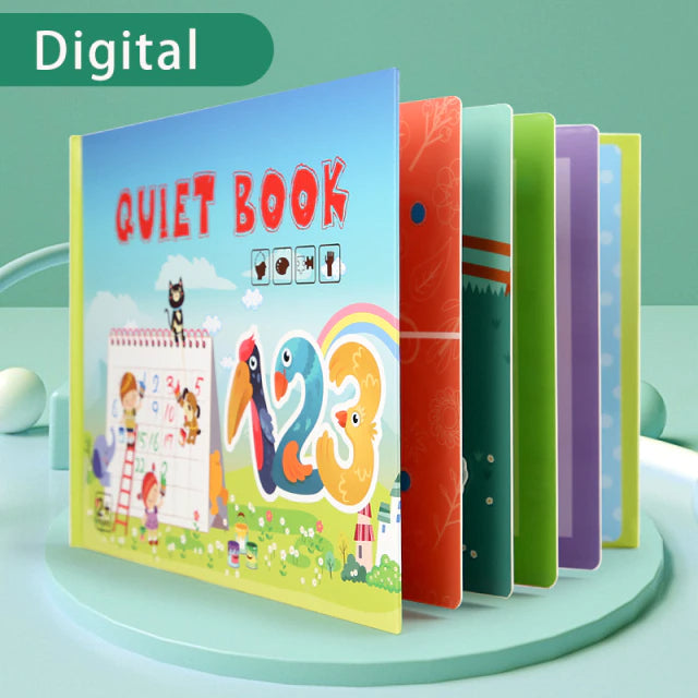 Toystar LearnPlay | Educational Fun - Montessori Activity Toy Sensory Quiet Book for Toddlers - Educatief plezier - Montes...