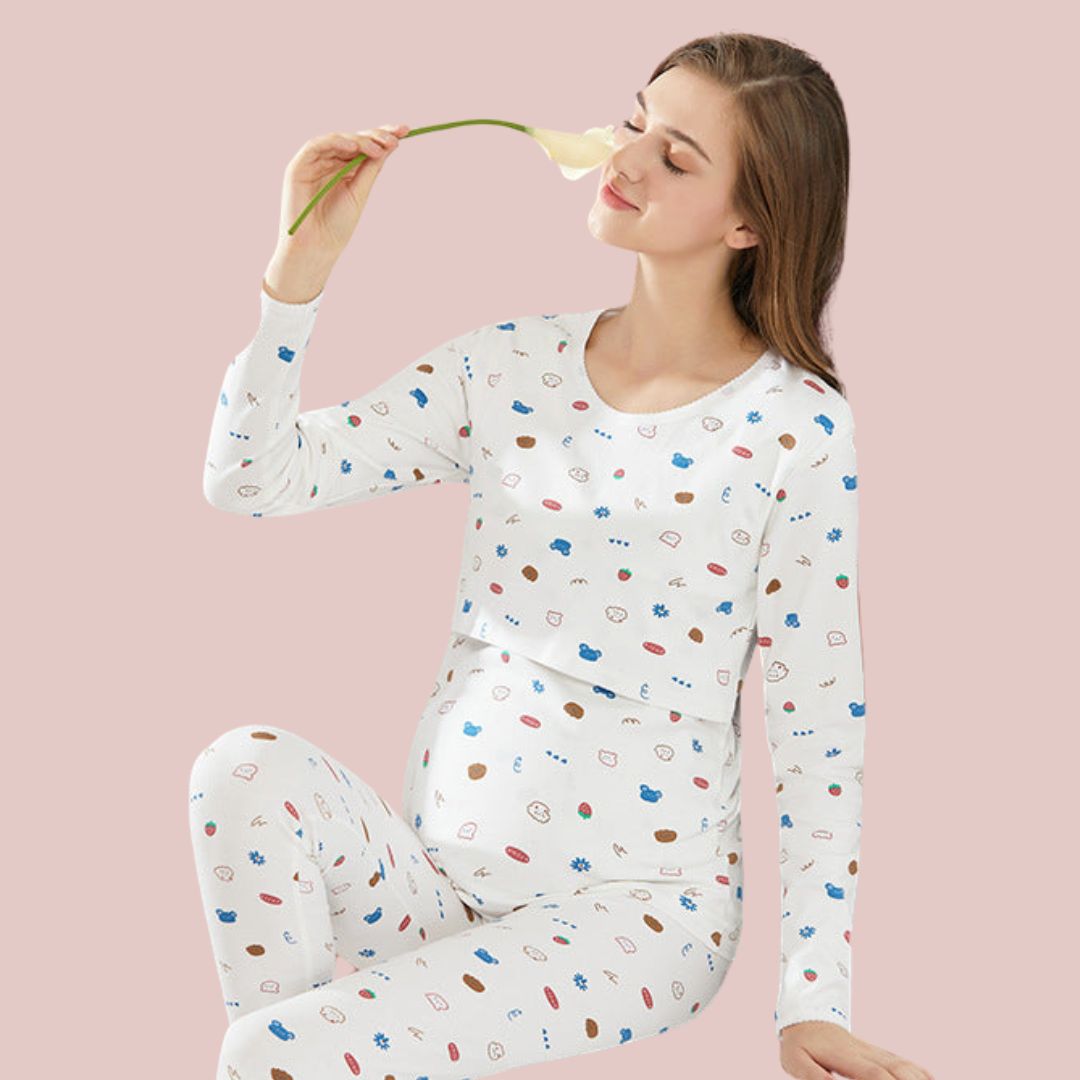 Toystar Mom's Comfort | Feel Beautiful and Caring - Soft Maternity Dress for Home - Voel Je Mooi en Zorgzaam - Zachte Zwan...
