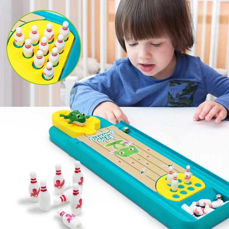 Toystar Bowling Frog | Fun for Children - Mini Bowling Table Game - Gezelligheid voor Kinderen - Mini Bowling Tafel Spel (7)