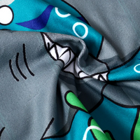 Thumbnail for Toystar SharkPoncho|  Poncho beach bath towel for children - badhanddoek kinderen (6)