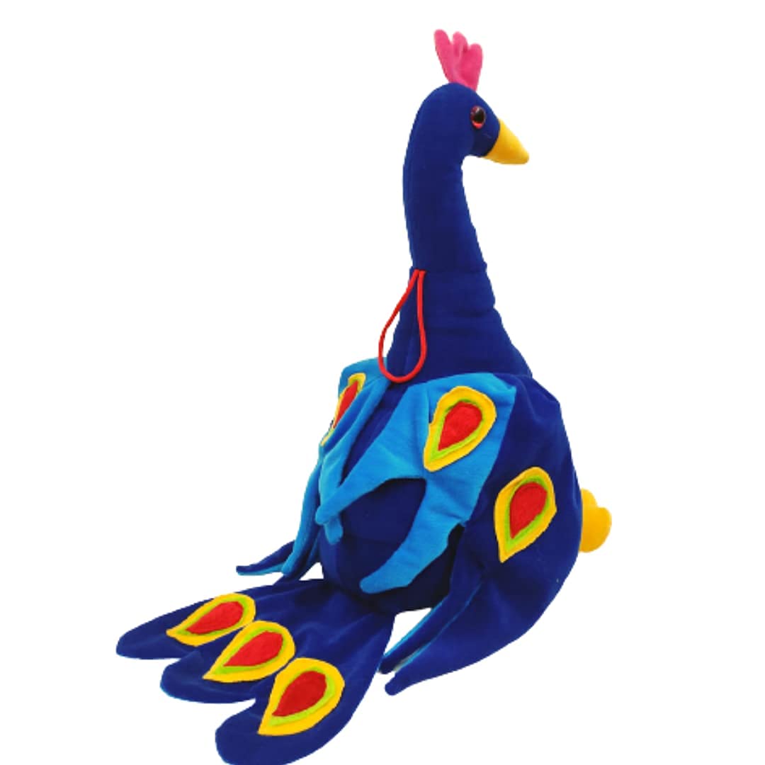 Toystar PlushParadise | Cuddly soft play fun - Cute peacock cuddly toy for children - Knuffelzacht speelplezier - Schattig...