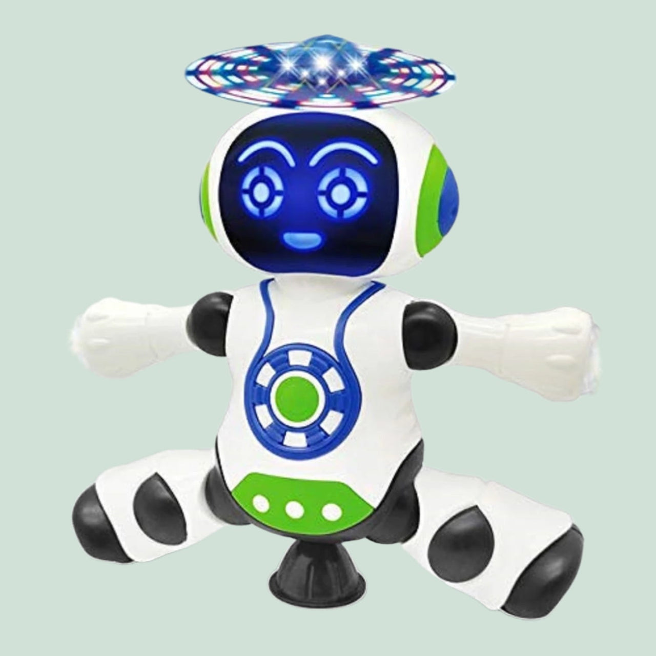 Toystar RoboGroove | Dancing spectacle - Electronic music robot with LED lights and 360° rotation - Dansend spektakel - El...