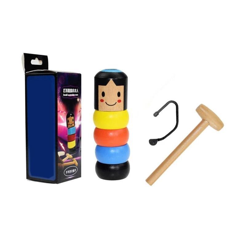Toystar Magic Flex Toy | Magic Bendable Wooden Acrobat - Encourages creative play and motor skills - Magische Buigbare Hou...