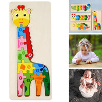 Thumbnail for Toystar WildBlocks | Discover and play - Wooden animal puzzle for toddlers - Ontdek en speel - Houten dierenpuzzel voor pe...