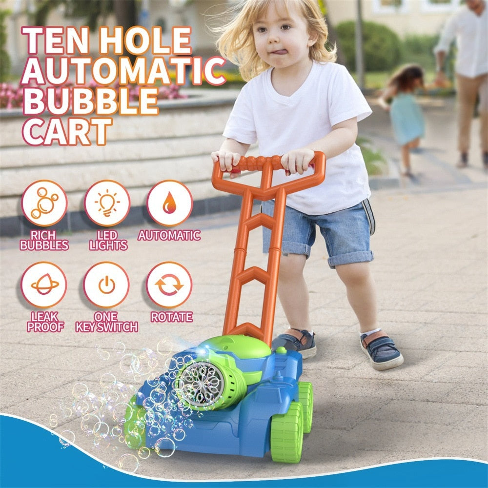 Toystar BubbleJoy Mower | Magical play fun for children - Toy lawn mower with bells - Magisch speelplezier voor kinderen -...