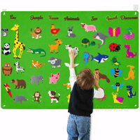 Thumbnail for Toystar Felt board with animals | Educational toys for toddlers - Discover the world - Creëer magie met verhalen - Educati...