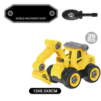 Thumbnail for Toystar BuildMaster | Stimulate your child's creativity - construction playset with excavator, tractor and more - stimulee...