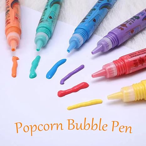 PuffyPop Pens | Magical 3D Drawing Fun - DIY Ballooning Color Pens