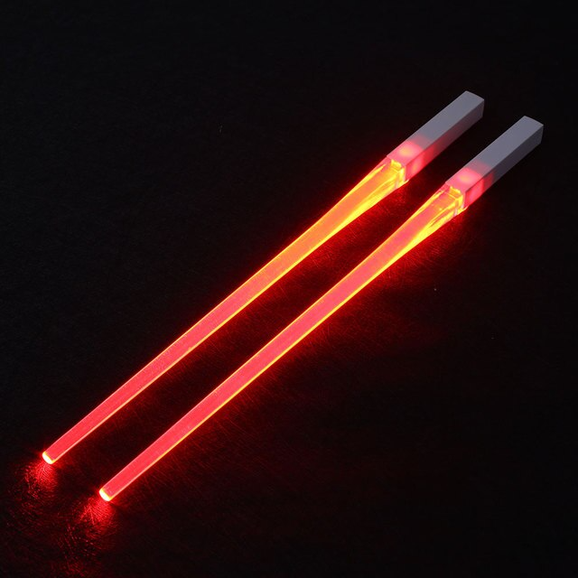 Toystar Lightsaber Chopsticks | A creative and fun way of eating - Stimulates eating pleasure and motor skills - *Een crea...