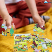 Thumbnail for Toystar PuzzleZoo | Educational fun - Wooden animal puzzle for children - Leerzaam speelplezier - Houten dierenpuzzel voor...