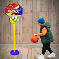 Thumbnail for Toystar HoopStars | Enjoy endless fun - Adjustable basketball set for children with ball, ring and net - Bestseller - Scoo...