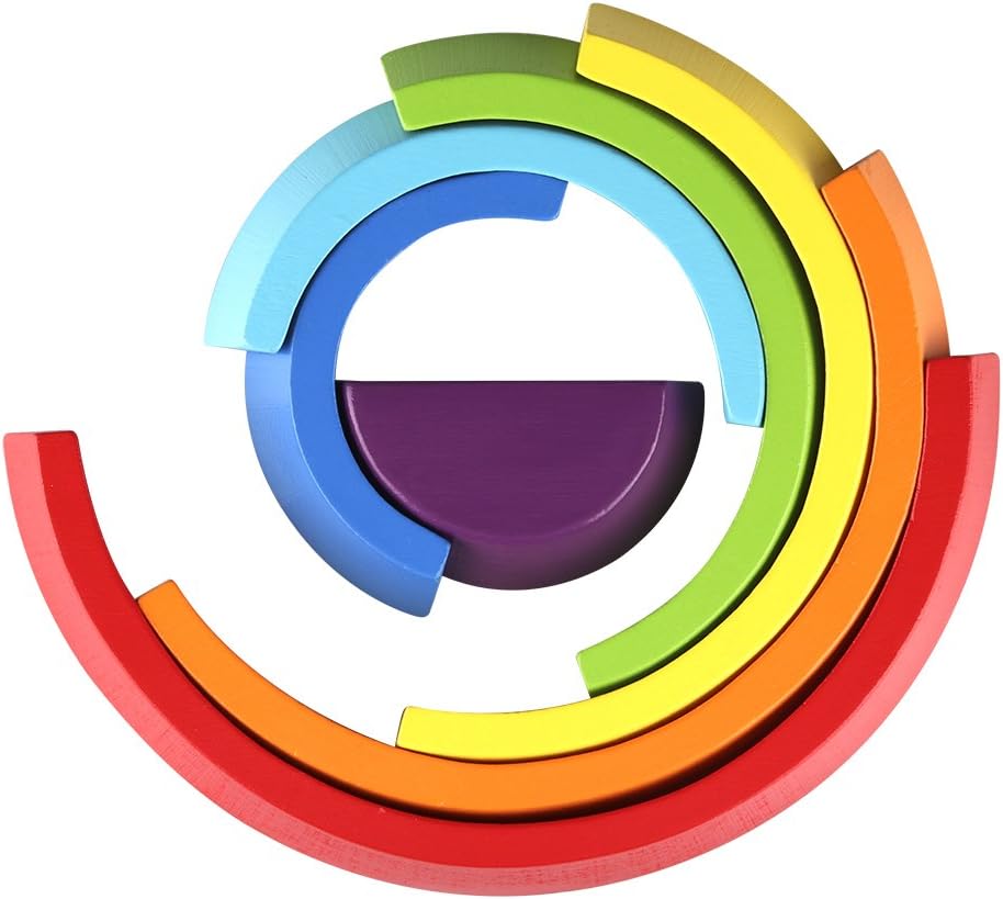 Toystar EcoToys Rainbow Dreams | Stimulate your child's creativity - Building fun with a Rainbow puzzle - Stimuleer de cre...