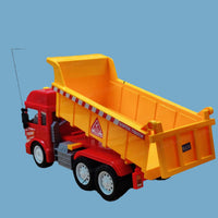 Thumbnail for Toystar PowerTruck | Robust play fun - Friction-driven dump truck with light and sound for children - Bestseller - Robuust...
