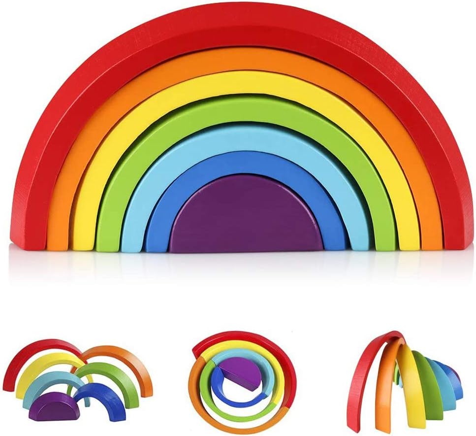 Toystar EcoToys Rainbow Dreams | Stimulate your child's creativity - Building fun with a Rainbow puzzle - Stimuleer de cre...