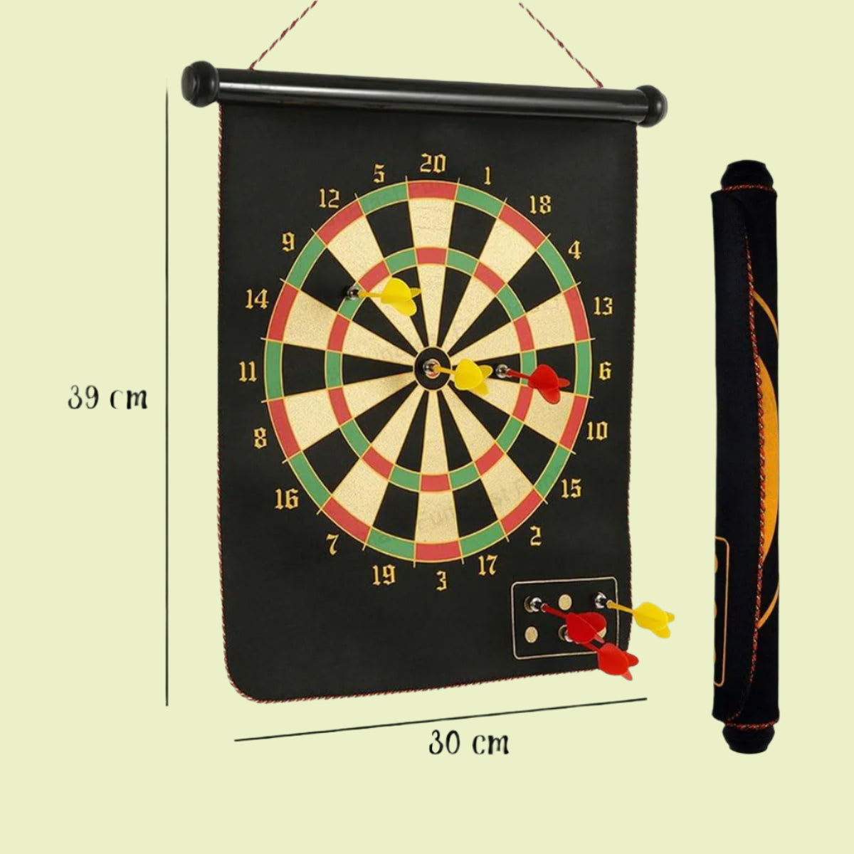 Toystar Magnetix MagnoDart | Safe playing fun - Magnetic dartboard for children, double-sided & foldable - Veilig speelple...