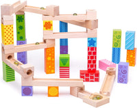 Thumbnail for Toystar EcoToys Wooden Marble Race Track | Educational - Fun Game for Kids - Educatief - Leuk Spel voor Kinderen (3)