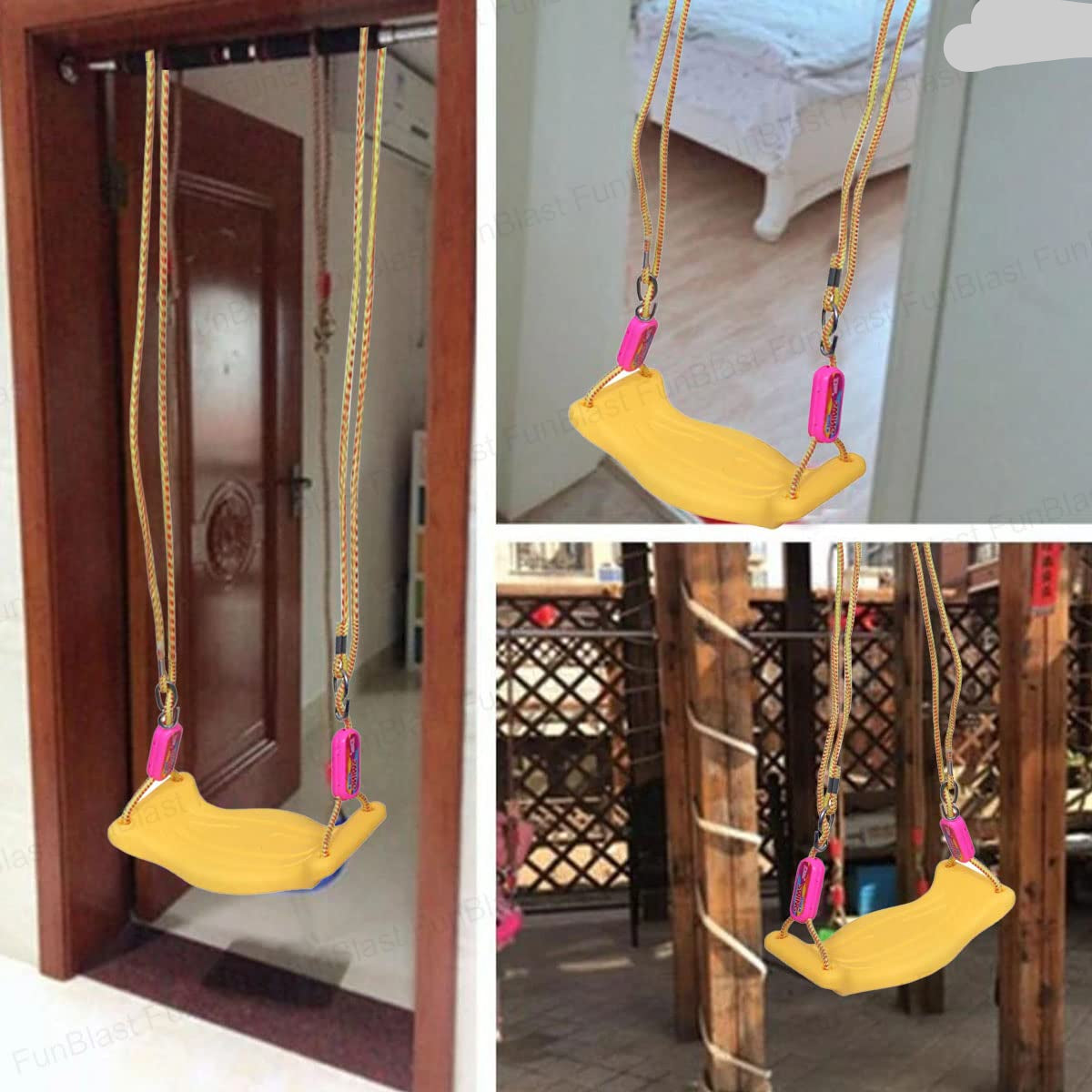 Toystar SwingFun | Grows with your child - 3-in-1 swing for indoors and outdoors - Groeit mee met je kind - 3-in-1 schomme...