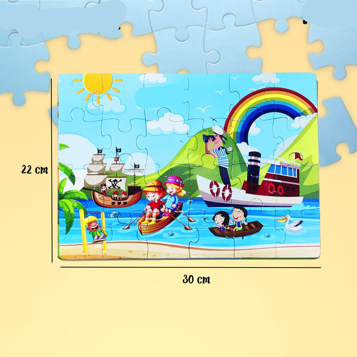 Toystar EduPuzzle | Discover through play - Wooden 3D animal puzzle for children - Spelenderwijs ontdekken - Houten 3D die...