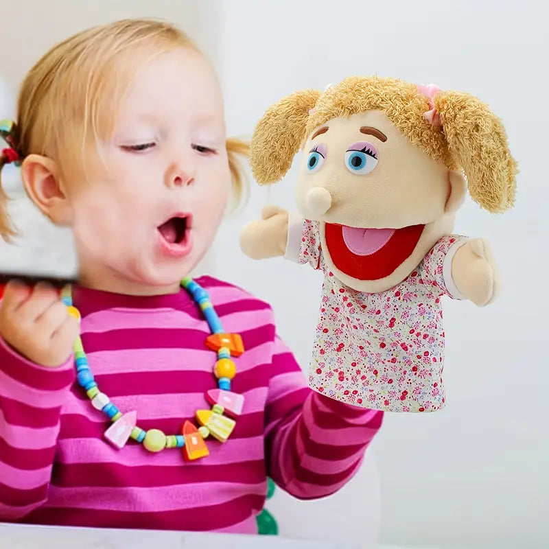 Glove puppet fun | Magical Puppetry - Soft plush hand puppet for interactive play fun