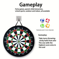 Thumbnail for Dart game | Fun for everyone - Large fabric dartboard for indoors and outdoors