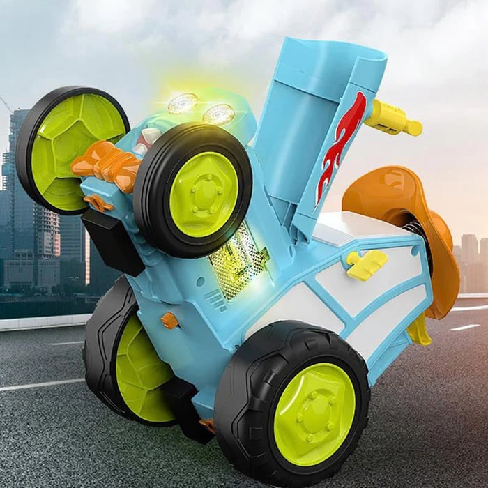Toystar Mini RC Car | Fun - Music, Lights and Jumping Function in One - Speelplezier - Muziek, Lichten en Springfunctie in...