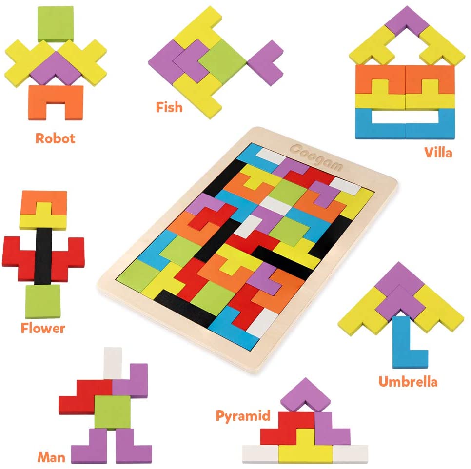 Toystar EcoToys Blockify | Creative construction toys - wooden building blocks - Creatief bouwspeelgoed - houten bouwblokk...