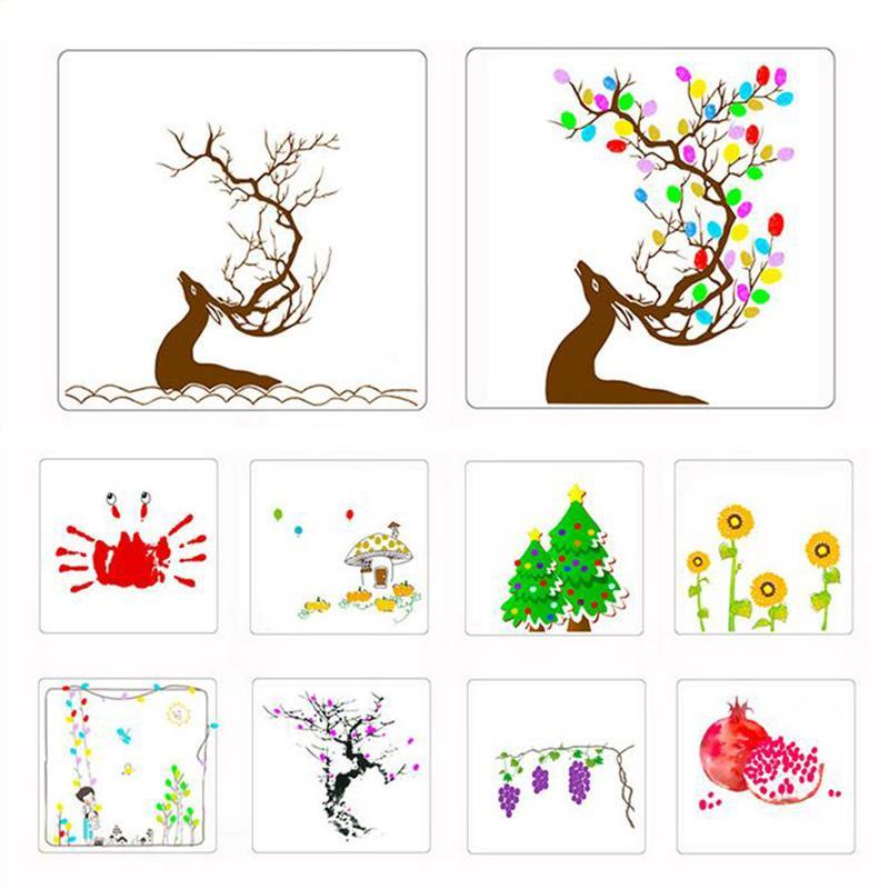 Toystar Finger Stamp Painting Set | Stimulates creativity and fun - Ink painting cushion for children - Stimuleert creativ...