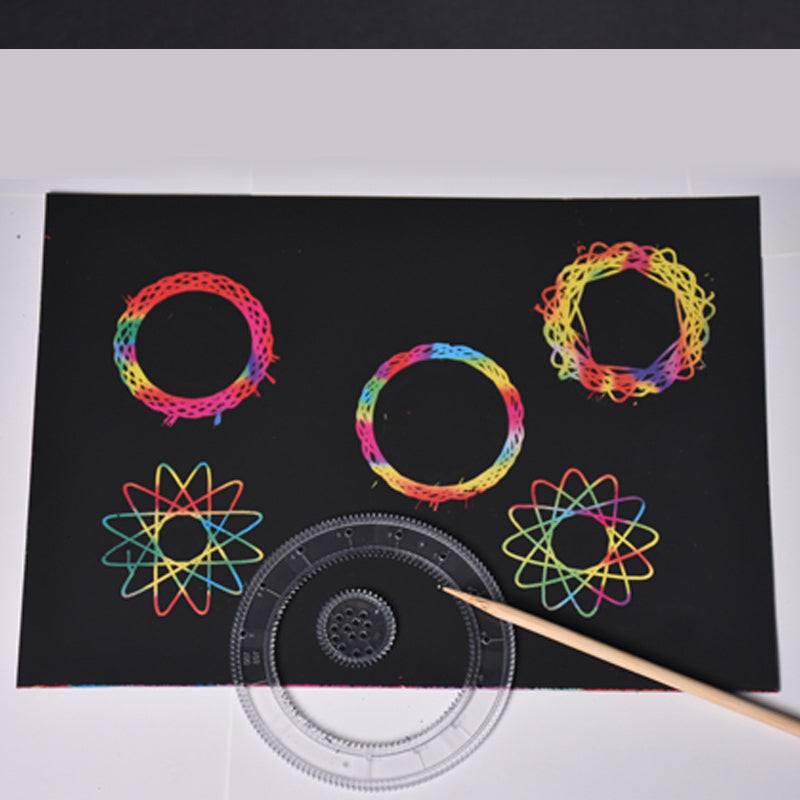 SpiralScribe | Discover endless patterns - Spirograph ruler for hours of creative fun