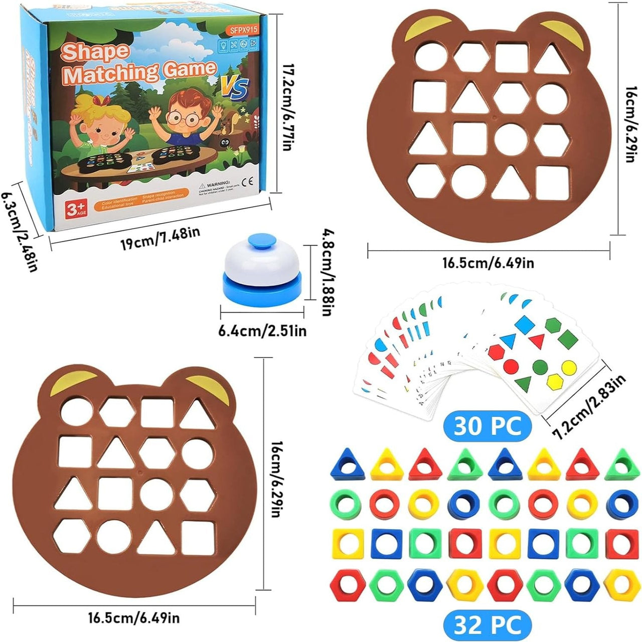 Toystar Color toys | Learn Color Recognition - Geometric Puzzle - Leer Kleurherkenning - Geometrische Puzzel