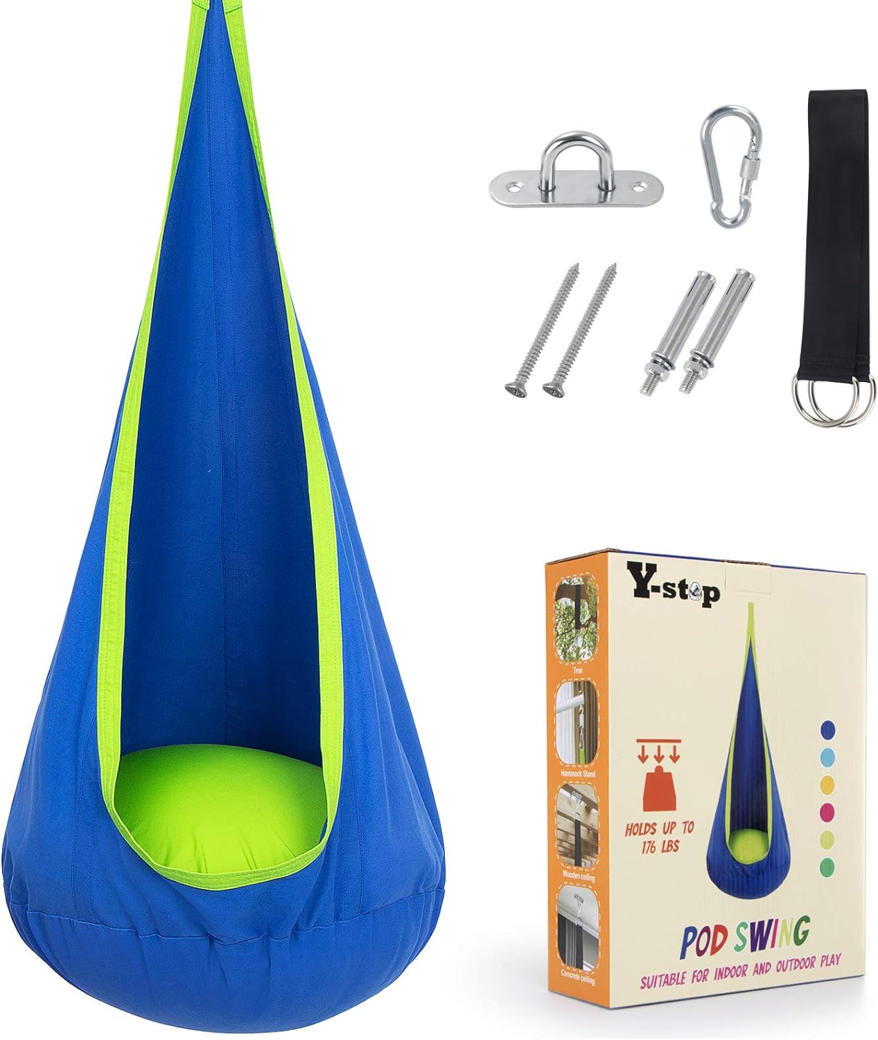 Toystar CuddlePod™ | Comfort Rocking Chair - Child-friendly Hammock - Comfort Schommelstoel - Kindvriendelijke Hangmat (17)