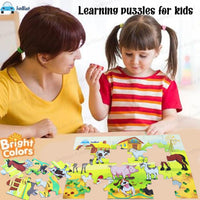 Thumbnail for Toystar PuzzleZoo | Educational fun - Wooden animal puzzle for children - Leerzaam speelplezier - Houten dierenpuzzel voor...