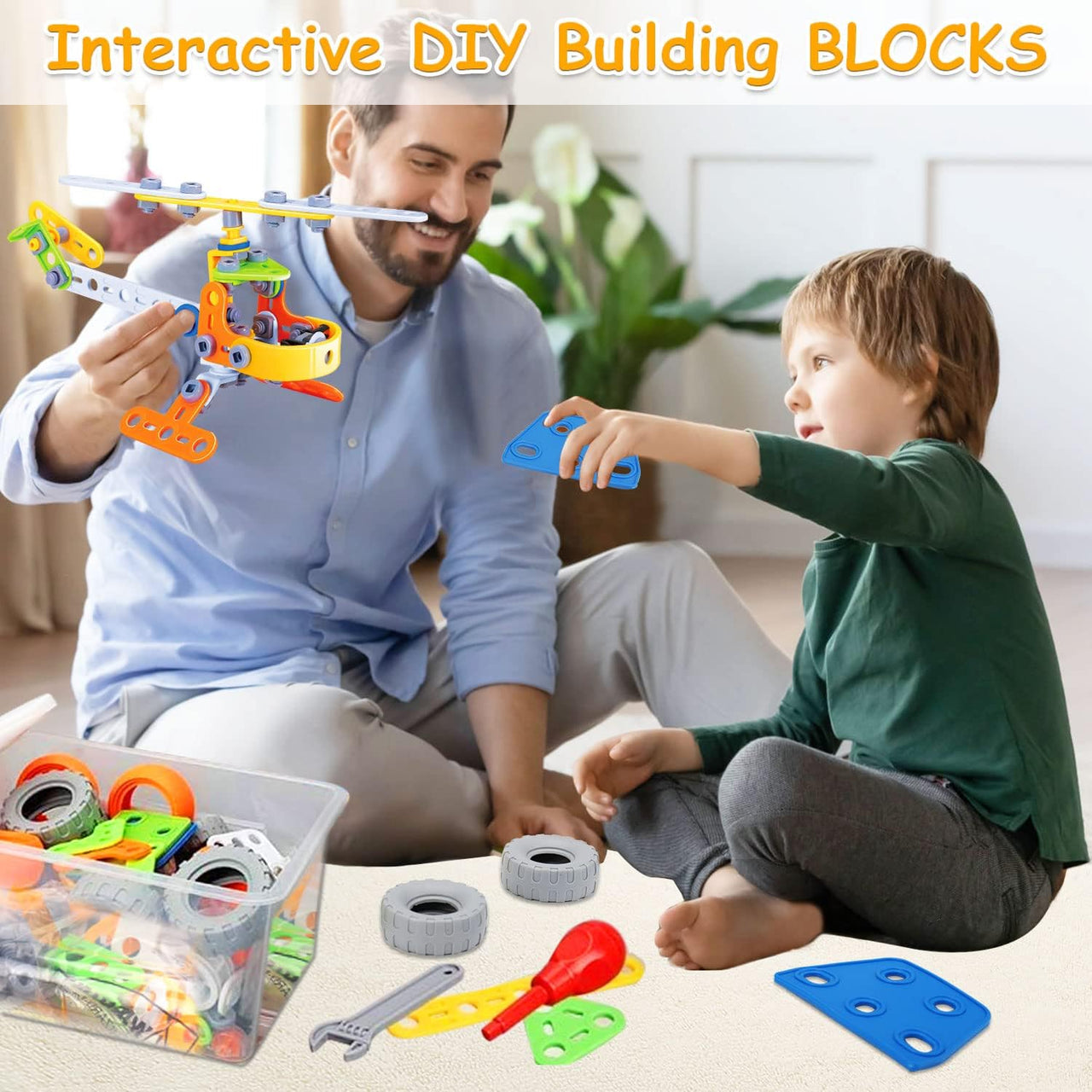 Toystar STEM Construction Set Kids | Creative Blocks for Children - Sensory Development Toys - Bestseller - Creatieve Blok...