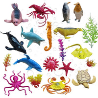 Thumbnail for Toystar OceanQuest | Dive into a magical sea - Play set with small sea animals for bath and imaginative play - Duik in een...