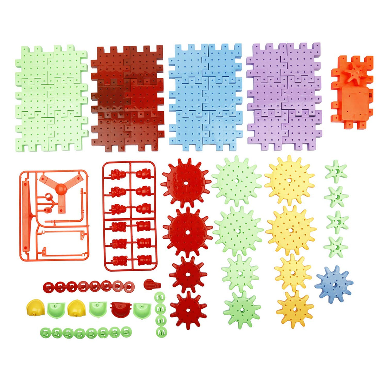 Toystar MagicGears | Build and discover - 3D electric gear building blocks for children - Bouw en ontdek - 3D elektrische ...