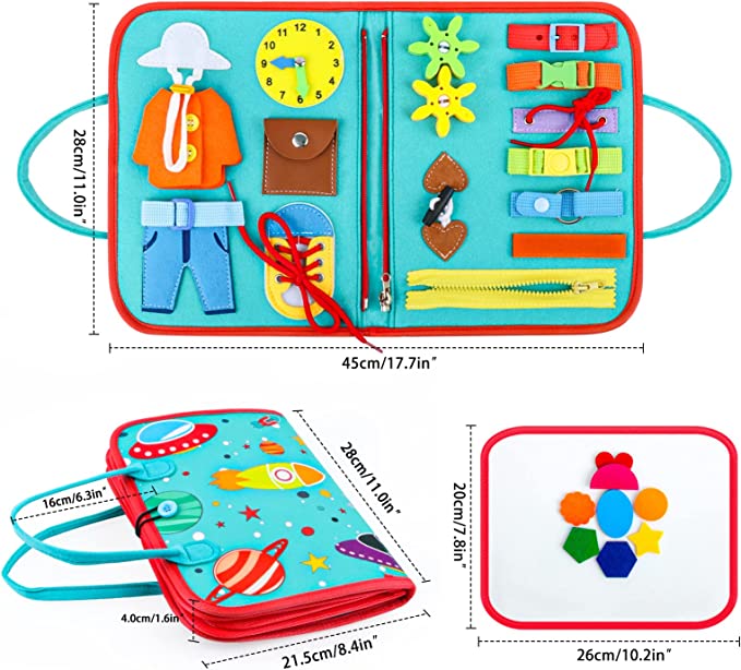 Toystar Toddler Activity Board | Fun and Learning - Montessori Toys - Speelplezier en Leren - Montessori Speelgoed (5)