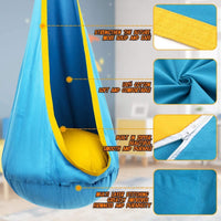 Thumbnail for Toystar CloudNest Swing | Create a cozy play area - Hanging chair with cushion - Bestseller - Creëer een knusse speelplek ...