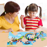 Thumbnail for Toystar EduPuzzle | Discover through play - Wooden 3D animal puzzle for children - Spelenderwijs ontdekken - Houten 3D die...