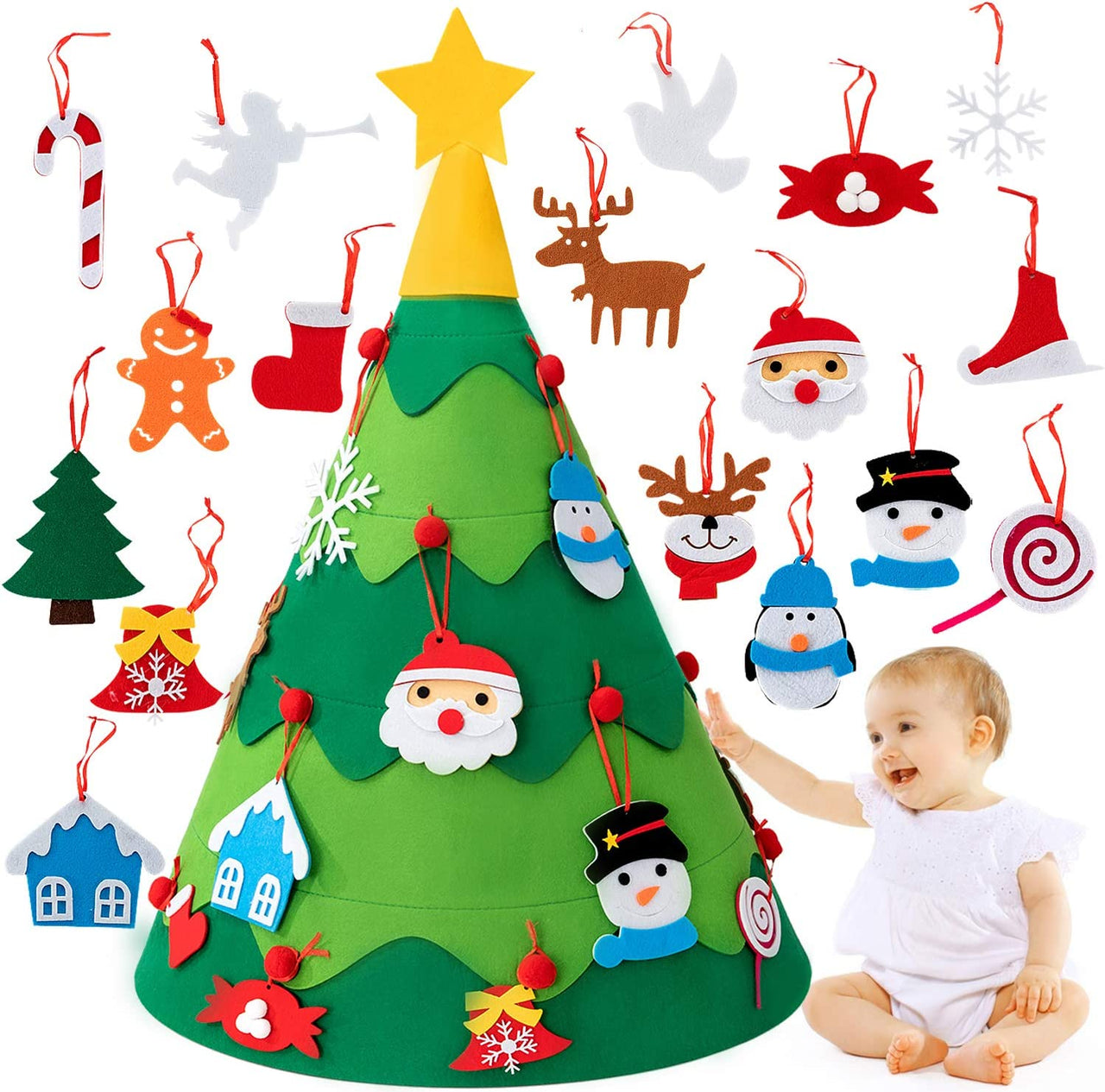 Montessori 3D Christmas Tree | Get to know Christmas in a creative and educational way
